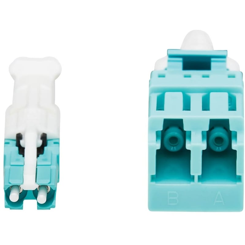 Eaton Tripp Lite Series 400G Duplex Multimode 50/125 OM4 Fiber Optic Cable Adapter (CS-PC/LC-PC), M/F, Round LSZH Jacket, Magenta, 1 ft. - Thumbnail 3