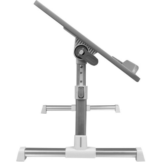 Aluratek Adjustable Ergonomic Laptop Cooling Table with Fan - Thumbnail 5