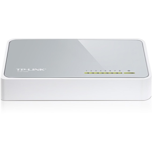 TP-LINK TL-SF1008D - 8-Port 10/100Mbps Fast Ethernet Switch - Thumbnail 1
