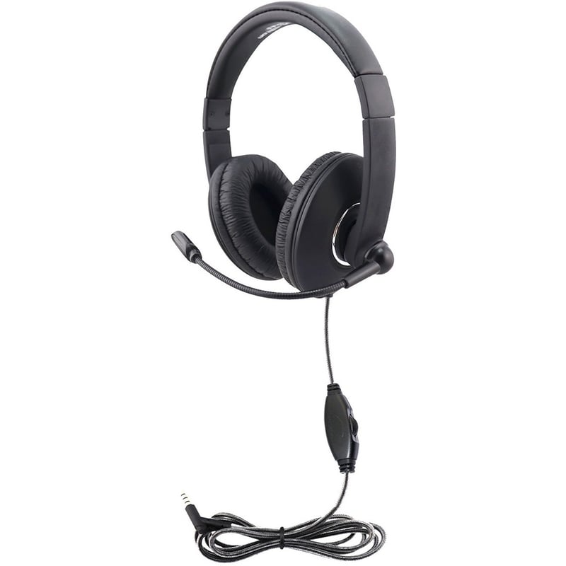 Hamilton Buhl Smart-Trek Mini Headset With In-Line Volume Control and 3.5mm TRRS Plug - Thumbnail 1