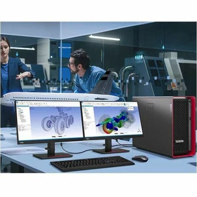 Lenovo ThinkStation P7 30F3006YUS Workstation - 1 x Intel Xeon w5-3425 - 64 GB - 2 TB SSD - Thumbnail 5