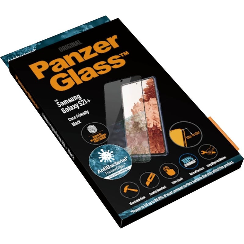 PanzerGlass Original Screen Protector Transparent, Black - Thumbnail 5