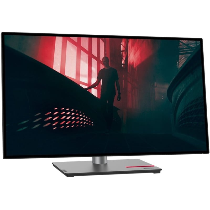 Lenovo ThinkVision P27h-30 27" Class WQHD LCD Monitor - 16:9 - Raven Black - Thumbnail 2