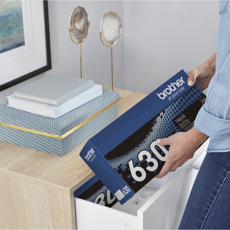 Brother Genuine TN630 Black Toner Cartridge - Thumbnail 4
