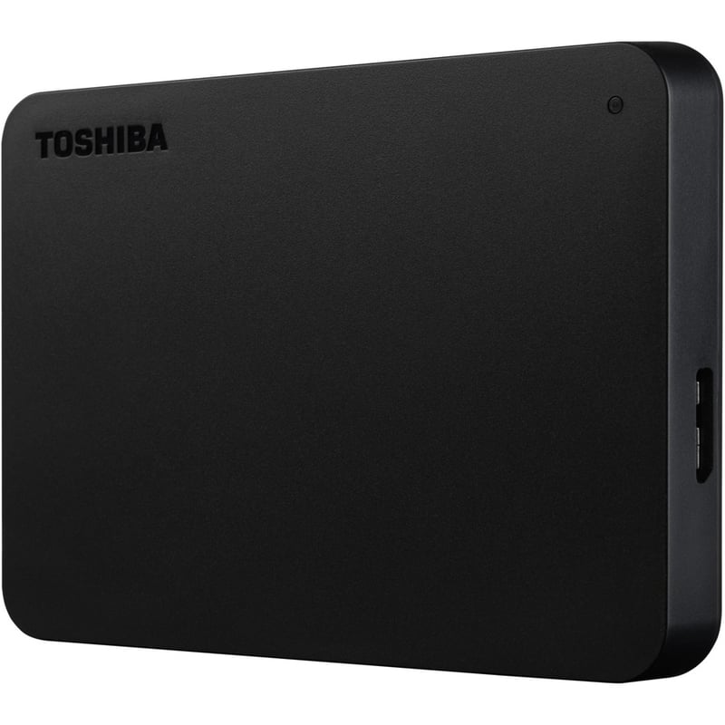 Toshiba Canvio Basics 1 TB Hard Drive - External - Black