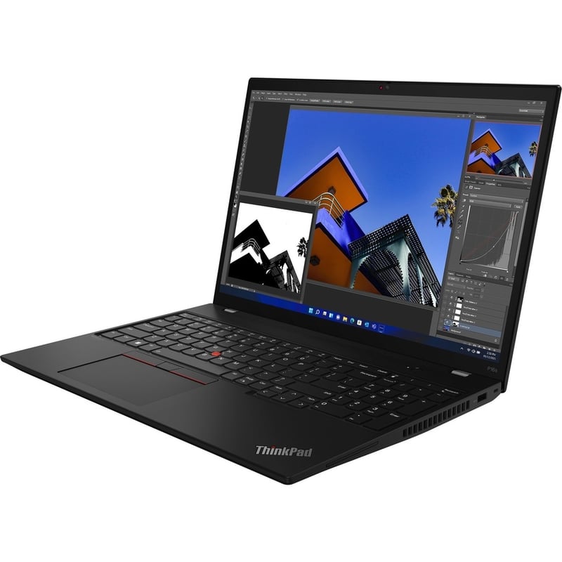 Lenovo ThinkPad P16s Gen 2 21HK001KUS 16" Touchscreen Mobile Workstation - WUXGA - Intel Core i7 13th Gen i7-1360P - 16 GB - 512 GB SSD - English Keyboard - Villi Black - Thumbnail 3