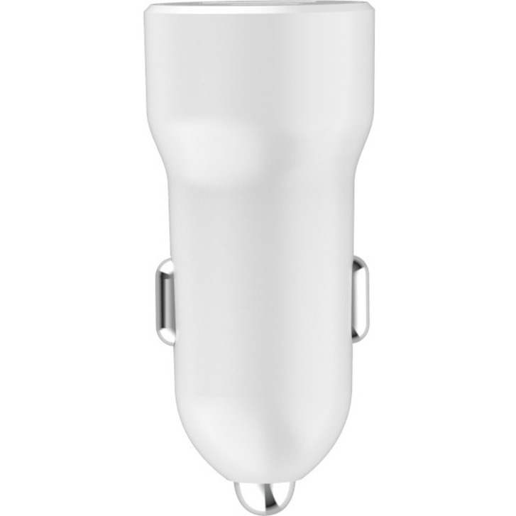 4XEM Dual USB Car Charger Adapter A/C - White - Thumbnail 5