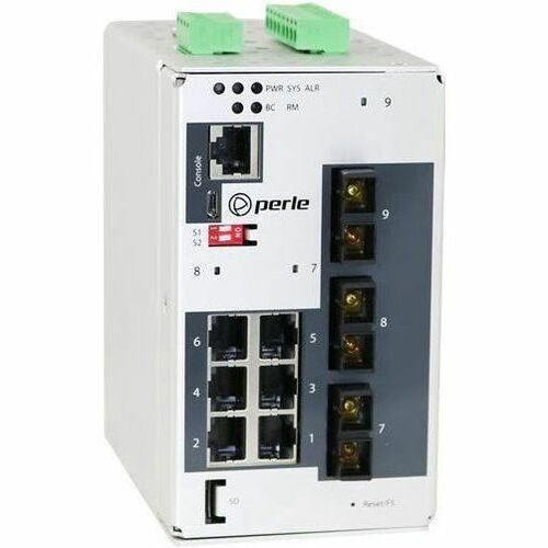 Perle IDS-409F3-C2SD20-MD2 - Industrial Managed Ethernet Switch