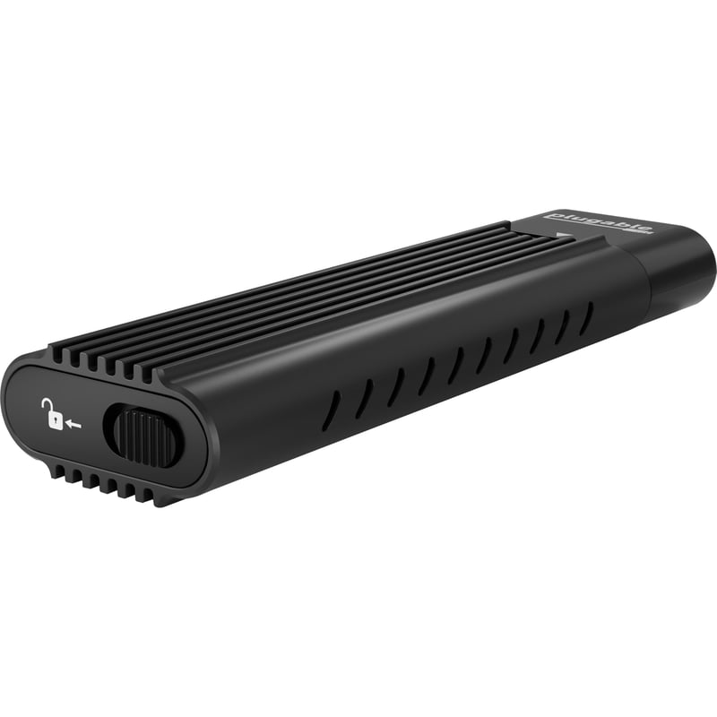 Plugable USB C to M.2 NVMe Tool-free Enclosure USB C and Thunderbolt 3 Compatible up to USB 3.1 Gen 2 Speeds (10Gbps). - Thumbnail 1