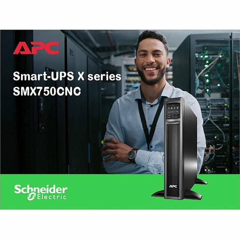 APC by Schneider Electric Smart-UPS X 750VA Tower/Rack 120V with Network Card and SmartConnect - Thumbnail 3
