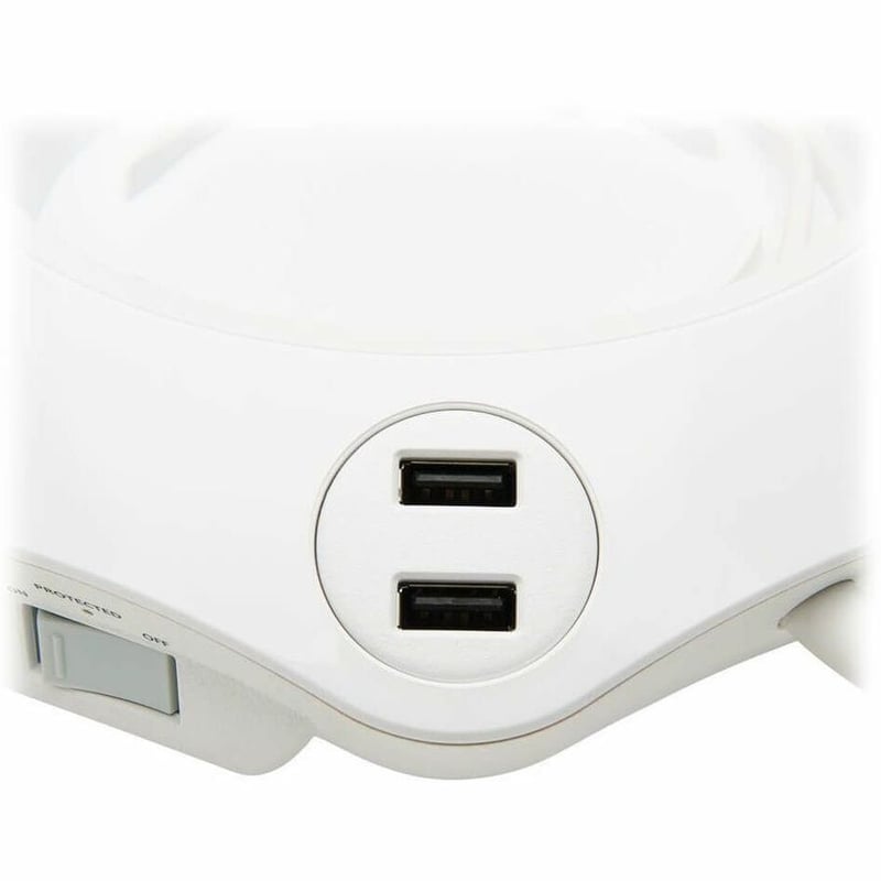 Tripp Lite by Eaton Conference Power Surge Protector - 4 NEMA 5-15R Outlets USB-C & 3 USB-A Ports Micro-USB 8 ft. Cord - Thumbnail 2