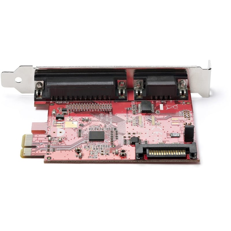 StarTech.com PCIe Card with Serial and Parallel Port, PCI Express Combo Expansion Adapter Card, 1xDB25 Parallel Port, 1x RS232 Serial Port - Thumbnail 4