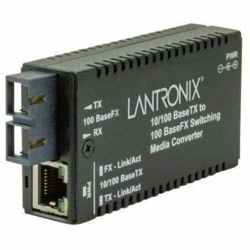 MINI 10/100BASETX TO 100BASEFX SWITCH, SC SM, 20KM W/EU
