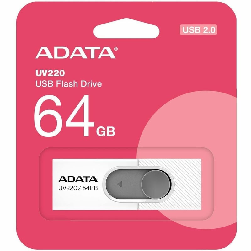Adata UV220 64GB USB 2.0 Flash Drive - Thumbnail 1