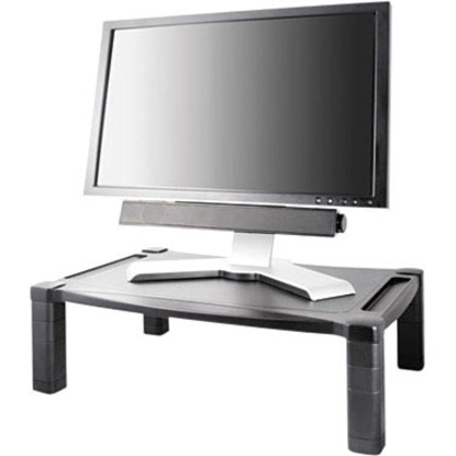 Kantek Extra Wide Adjustable Monitor Laptop Stand 20inx13in Single - Thumbnail 2