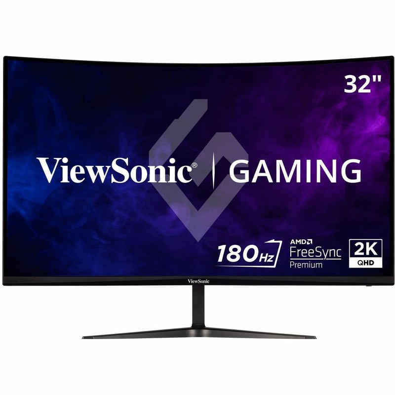 ViewSonic OMNI VX3218C-2K 32 Inch Curved 1ms 1440p 165hz Gaming Monitor with FreeSync Premium, Eye Care, HDMI and Display Port - Thumbnail 1