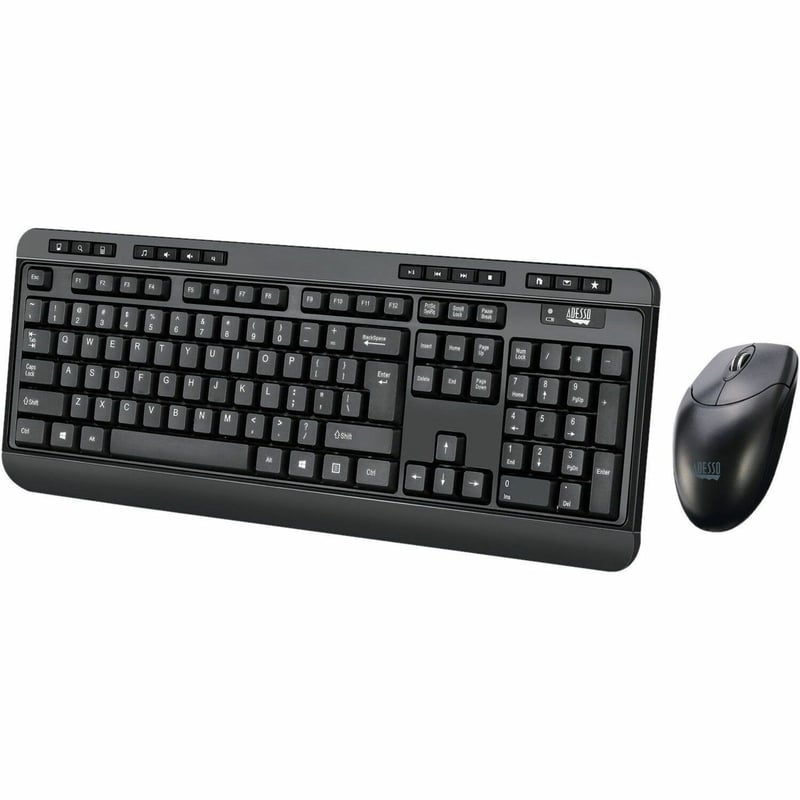 WIRELESS DESKTOP KEYBOARD/MOUSEANTIMICROBIAL TAA COM - Thumbnail 1