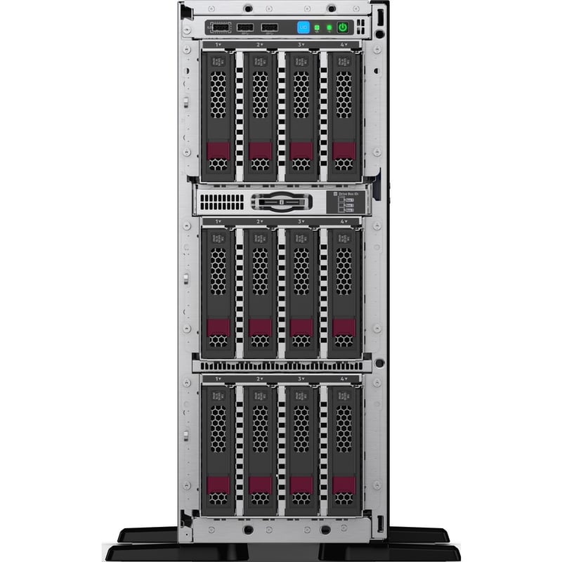 HPE ProLiant ML350 G10 4U Tower Server - 1 Xeon Gold 5218 2.30 GHz - 32 GB RAM - 12Gb/s SAS Controller - Thumbnail 4