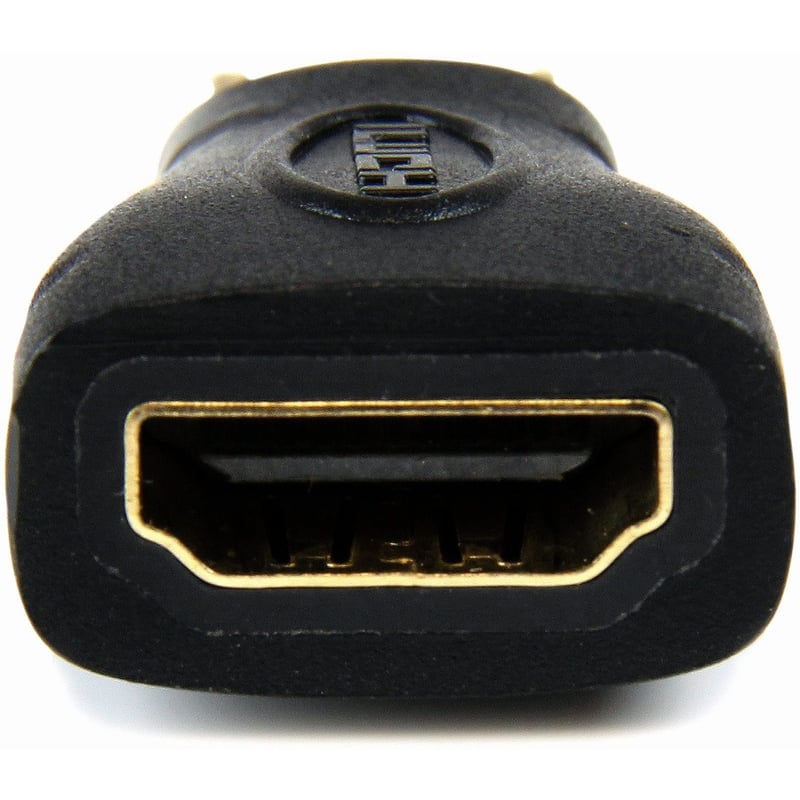 StarTech.com Mini HDMI to HDMI Adapter, 4K High Speed HDMI Adapter, 4K 30Hz Ultra HD High Speed HDMI Adapter, UHD Mini HDMI Adapter 4K - Thumbnail 2