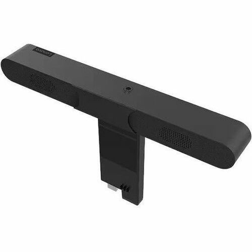 Lenovo ThinkVision MS30 Sound Bar Speaker - 4 W RMS - Black - Thumbnail 1
