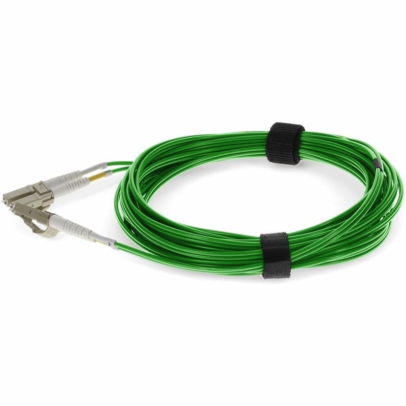 2M LC M/M TAA OM3 GREEN FIBER PATCH CBL - Thumbnail 2