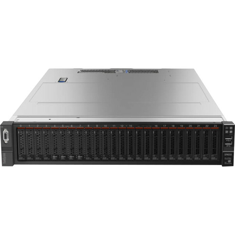 Lenovo ThinkSystem SR650 7X06A05XNA 2U Rack Server - 1 Xeon Gold 5118 2.30 GHz - 32 GB RAM - Thumbnail 2