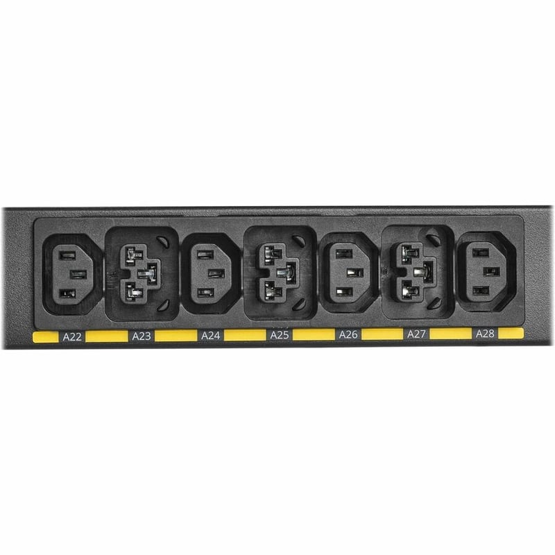 Eaton 3-Phase Metered Input Rack PDU G4, 208V, 42 Outlets, 48A, 17.3kW, 460P9W Input, 6 ft. Cord, 0U Vertical