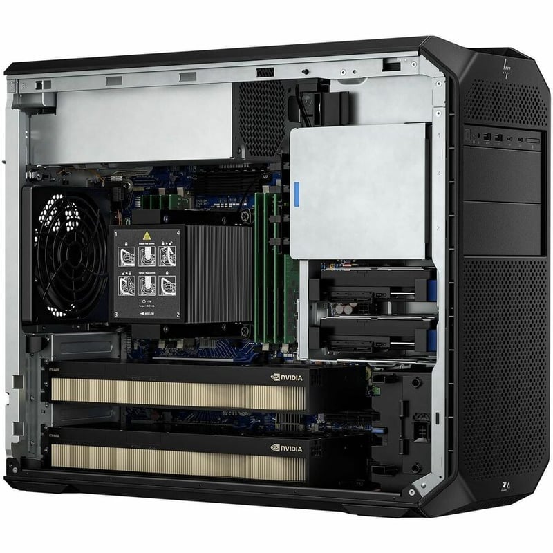 HP Z4 G5 Workstation - 1 Xeon w3-2423 - 16 GB - 512 GB SSD - Tower - Black - Thumbnail 2