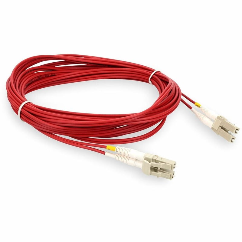 2M LC M/M TAA OM3 RED FIBER PATCH CBL - Thumbnail 3
