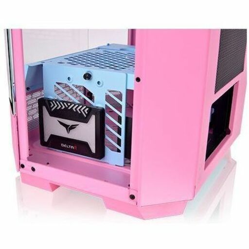 Thermaltake The Tower 300 Bubble Pink Micro Tower Chassis - Thumbnail 2