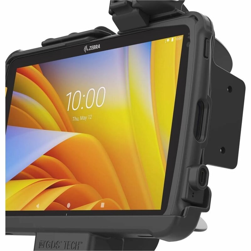 RAM Mounts Locking GDS Power + Dual USB Dock for Zebra ET4x 10" with IntelliSkin - Thumbnail 4
