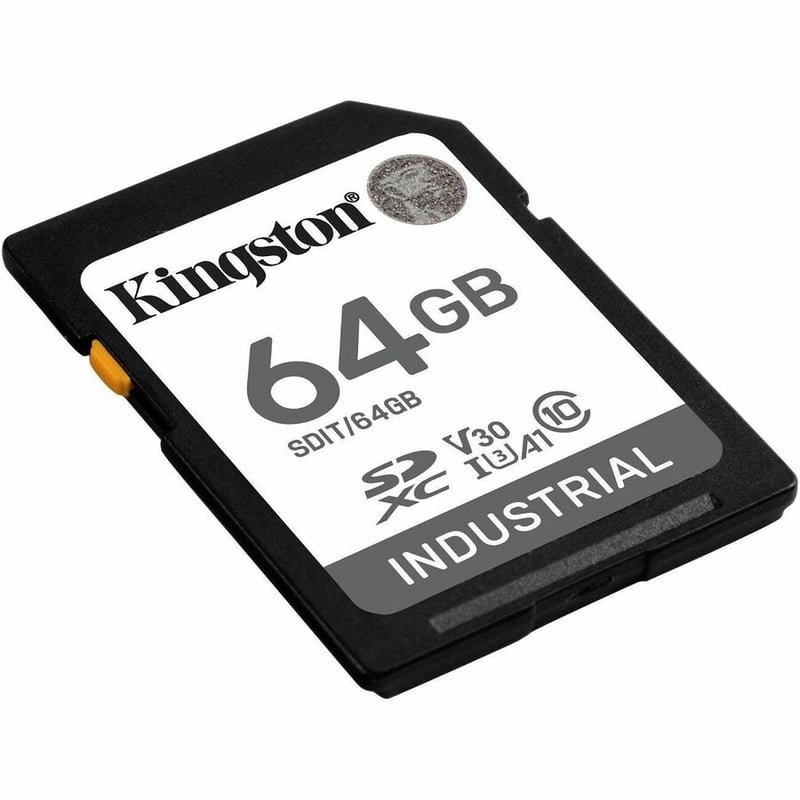 Kingston Industrial 64 GB Class 10/UHS-I (U3) V30 SDXC - Thumbnail 4