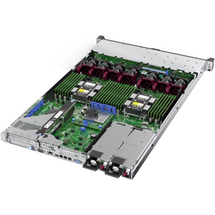 HPE ProLiant DL360 G10 1U Rack Server - 1 Xeon Silver 4210 2.20 GHz - 16 GB RAM - Serial ATA/600, 12Gb/s SAS Controller - Thumbnail 3