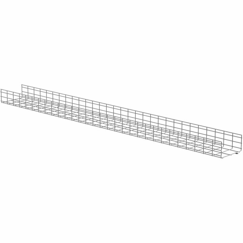 WIRE BASKET 6IN H 12IN W ZINC PLPK1MOQ5 - Thumbnail 3