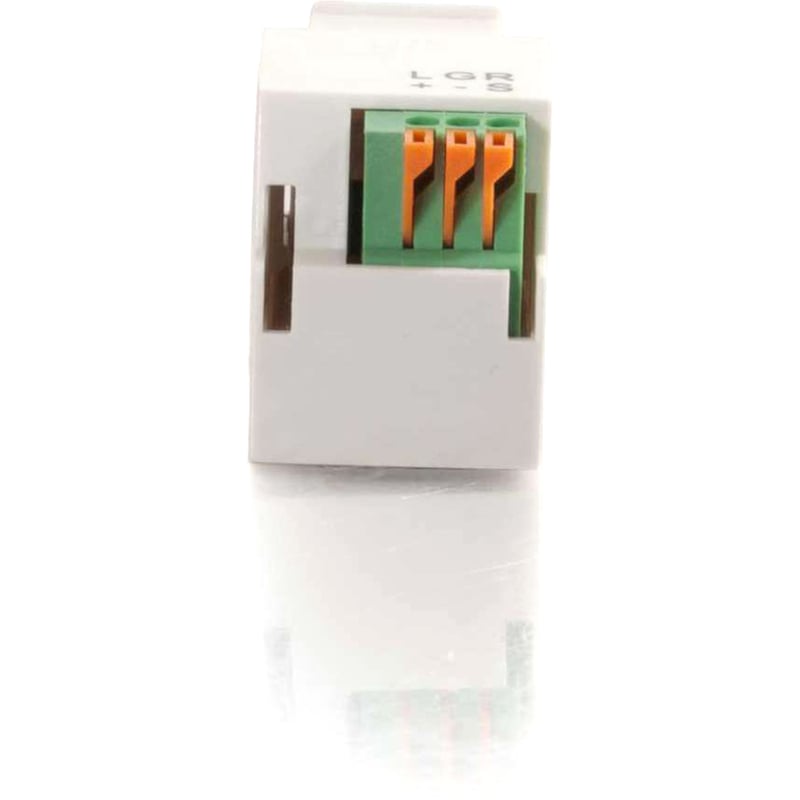 C2G 3.5mm 3-Conductor Keystone Adapter - Thumbnail 2