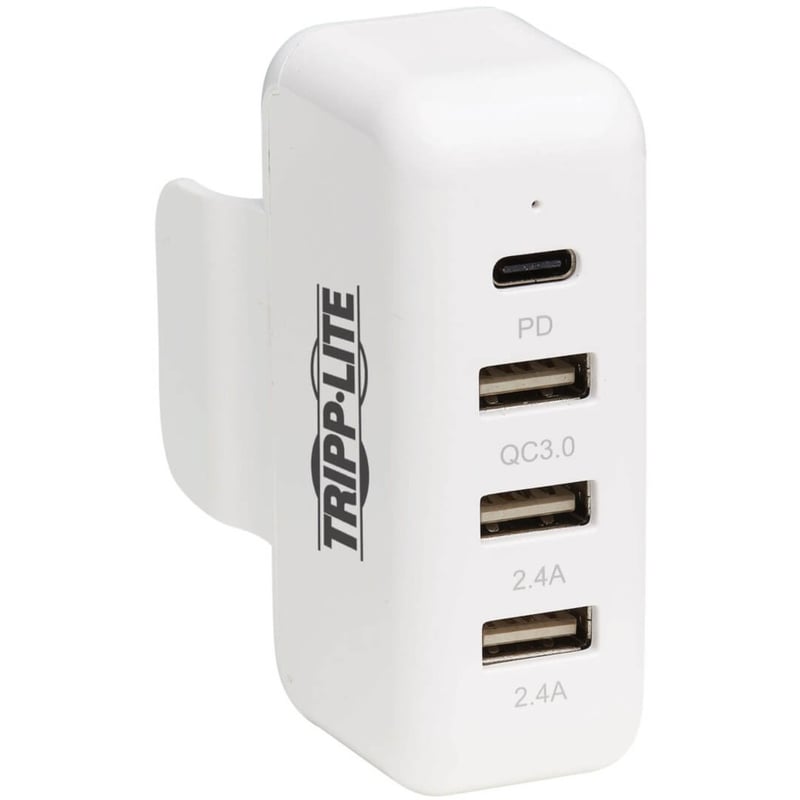 Tripp Lite by Eaton Portable Power Expansion Hub for Apple USB-C Power Adapter - 4 Ports (3 USB-A 1 USB-C 45W) - Thumbnail 1