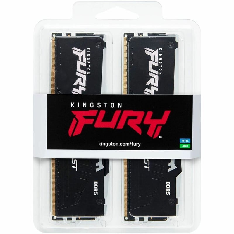 64GB 6000MT/S DDR5 CL30 DIMM (KIT OF 2) FURY BEAST RGB EXPO - Thumbnail 2