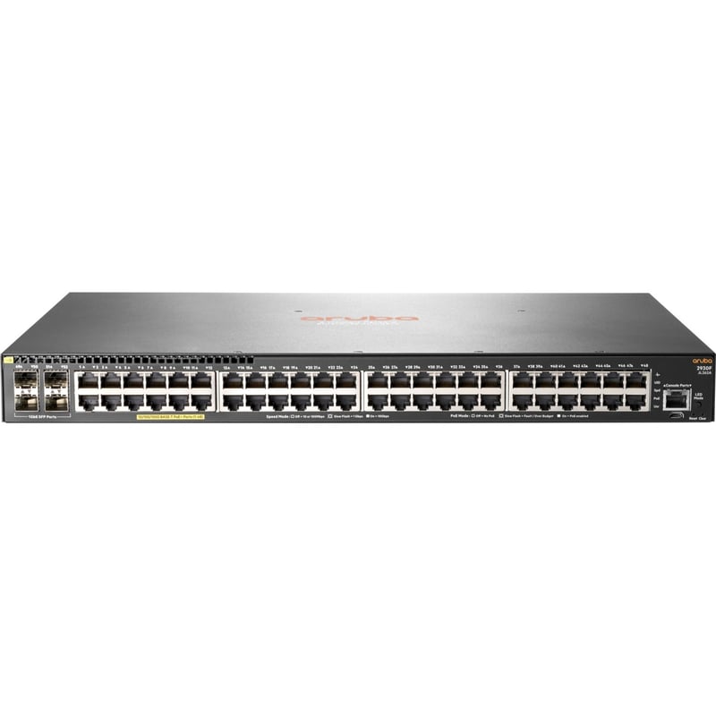 HPE 2930F 48G PoE+ 4SFP Switch - Thumbnail 1