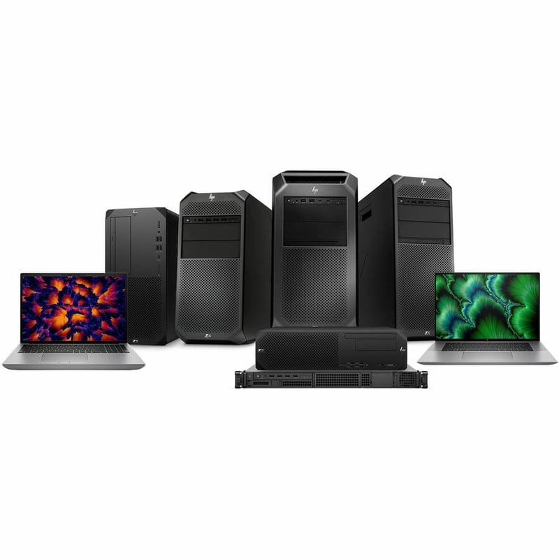 HP Z2 G9 TWR I712700 16GB/256 PC - Thumbnail 5