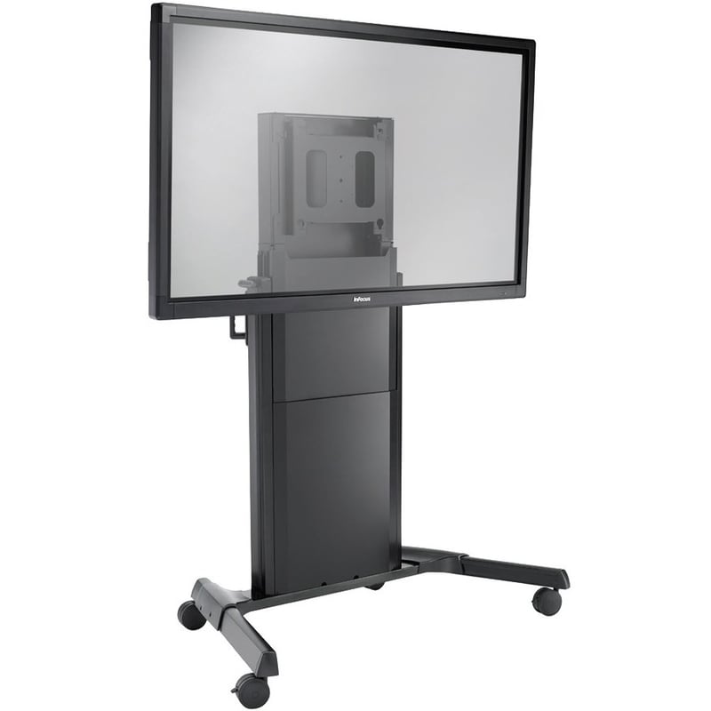 Chief X-Large Adjustable Mobile TV Cart - For Displays 55-100" - Black - Thumbnail 1