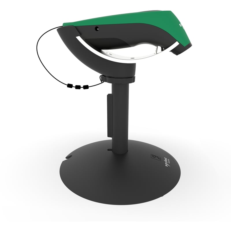 Socket Mobile SocketScan® S740, Universal Barcode Scanner, Green & Charging Stand - Thumbnail 1