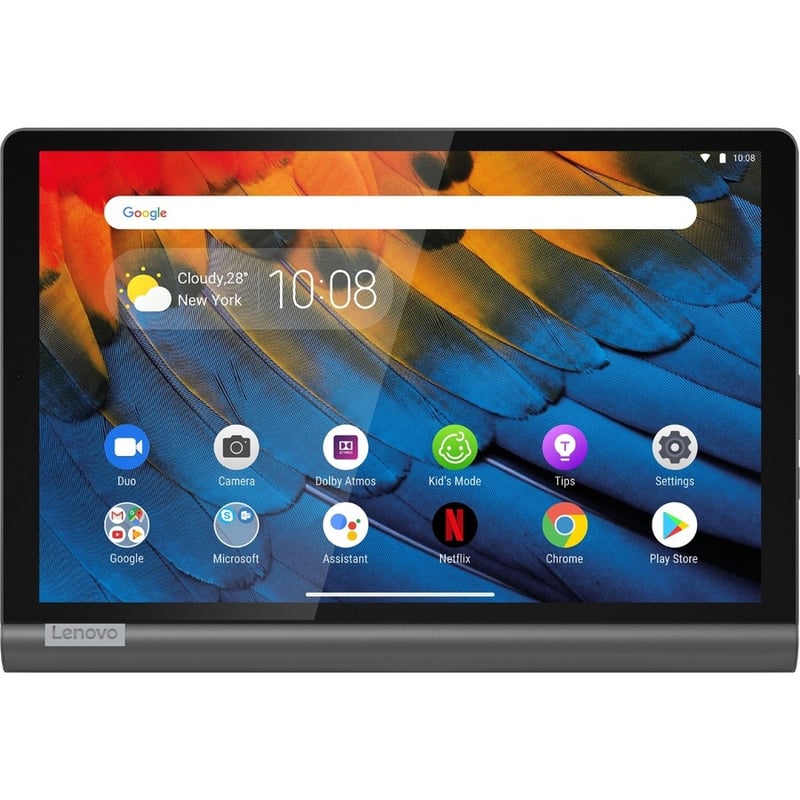 Lenovo Yoga Smart Tab YT-X705F Tablet - 10.1" WUXGA - Qualcomm Snapdragon 439 - 4 GB - 64 GB Storage - Android 9.0 Pie - Iron Gray - Thumbnail 4