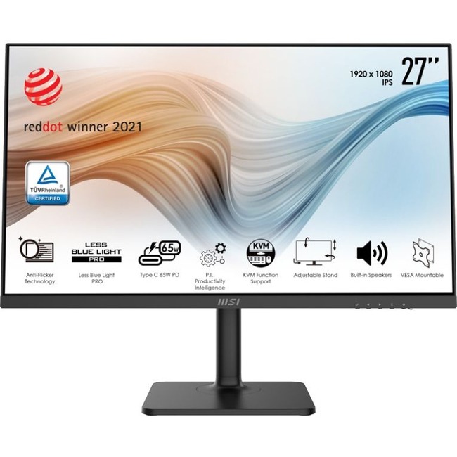 MSI Modern MD272P 27" Class Full HD LCD Monitor - 16:9 - Thumbnail 1