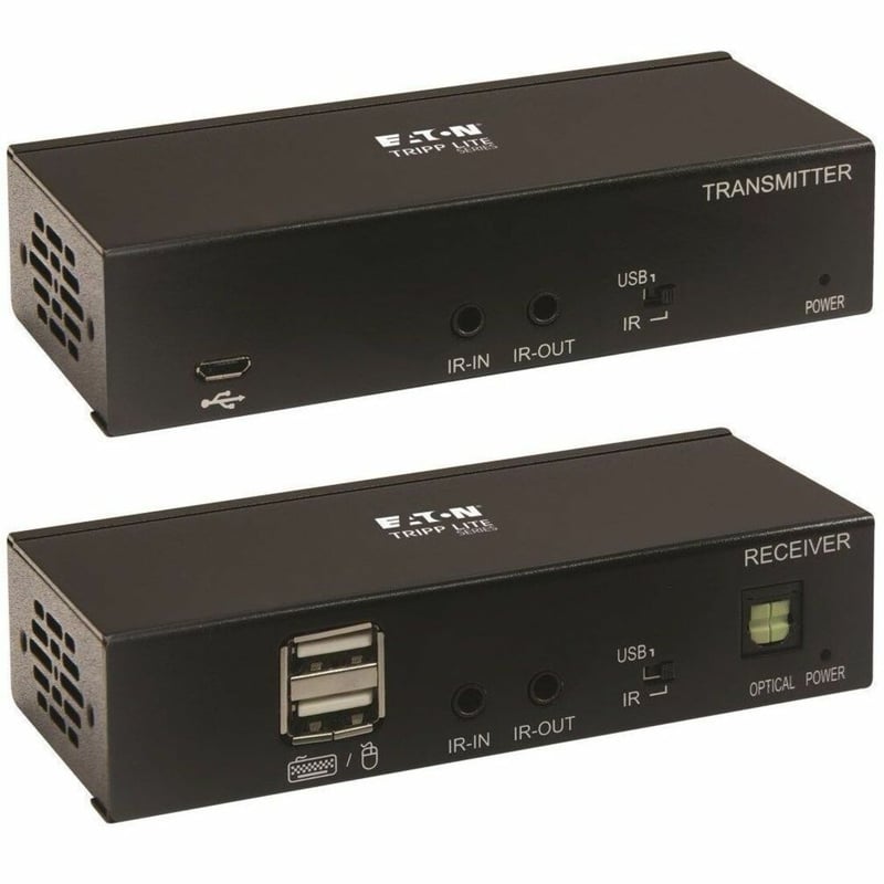Tripp Lite by Eaton DisplayPort to HDMI over Cat6 Extender Kit KVM Support 4K 60Hz 4:4:4 USB PoC HDCP 2.2 230 ft. TAA - Thumbnail 1
