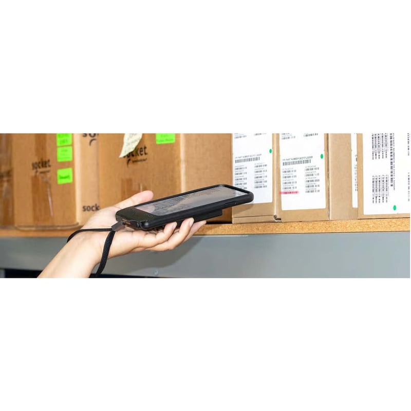 Socket Mobile DuraSled DS800 - 1D Linear Screen Barcode Sled Scanner - Thumbnail 3