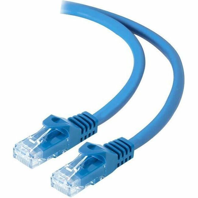 Alogic 35ft (10.6m)Blue CAT6 network Cable -Wired as 568B - Thumbnail 1