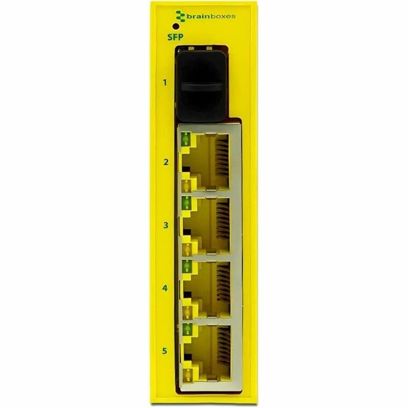 4 PORT POE+ GB ENET SWITCH/SFP INDUSTRIAL HIGH-SPEED DATA TRANSFER - Thumbnail 3