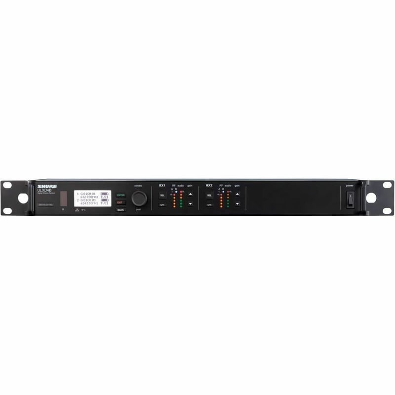 Shure ULXD4Q-GV Quad-Channel Digital Wireless Receiver - Thumbnail 1