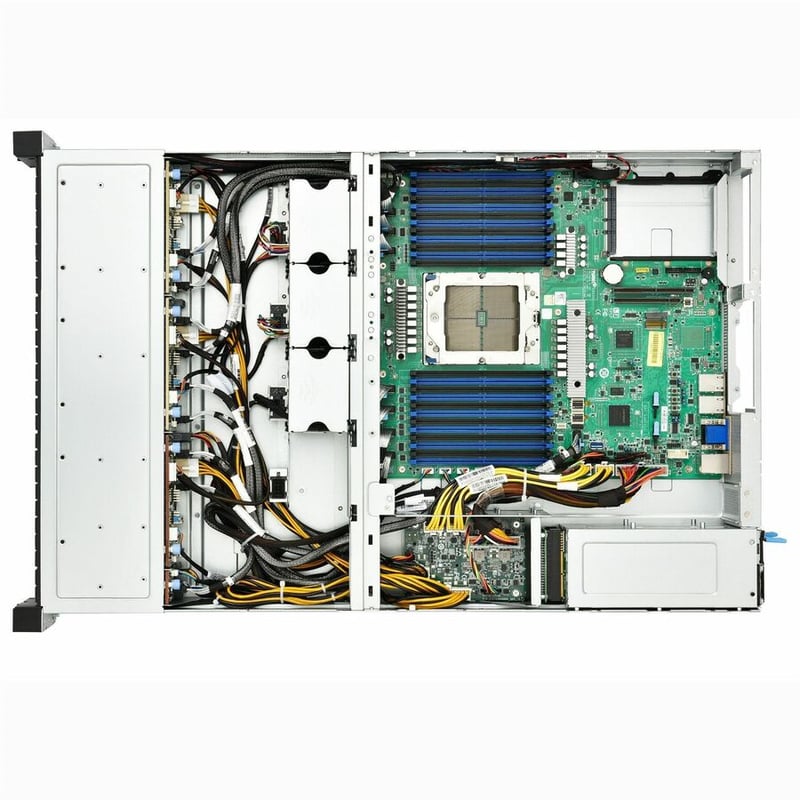 Mitac Transport SX TS70A-B8056 Barebone System - 2U Rack-mountable - Socket SP5 LGA-6096 - 1 x Processor Support - 1 - Thumbnail 5