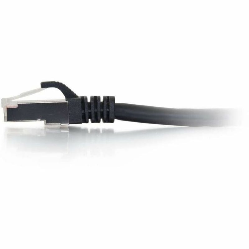 C2G 6ft Cat6a Snagless Shielded (STP) Ethernet Cable - Cat6a Network Patch Cable - Black - Thumbnail 4